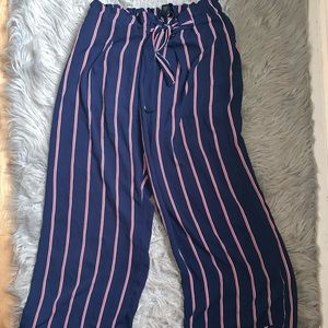 formal pinstriped pants